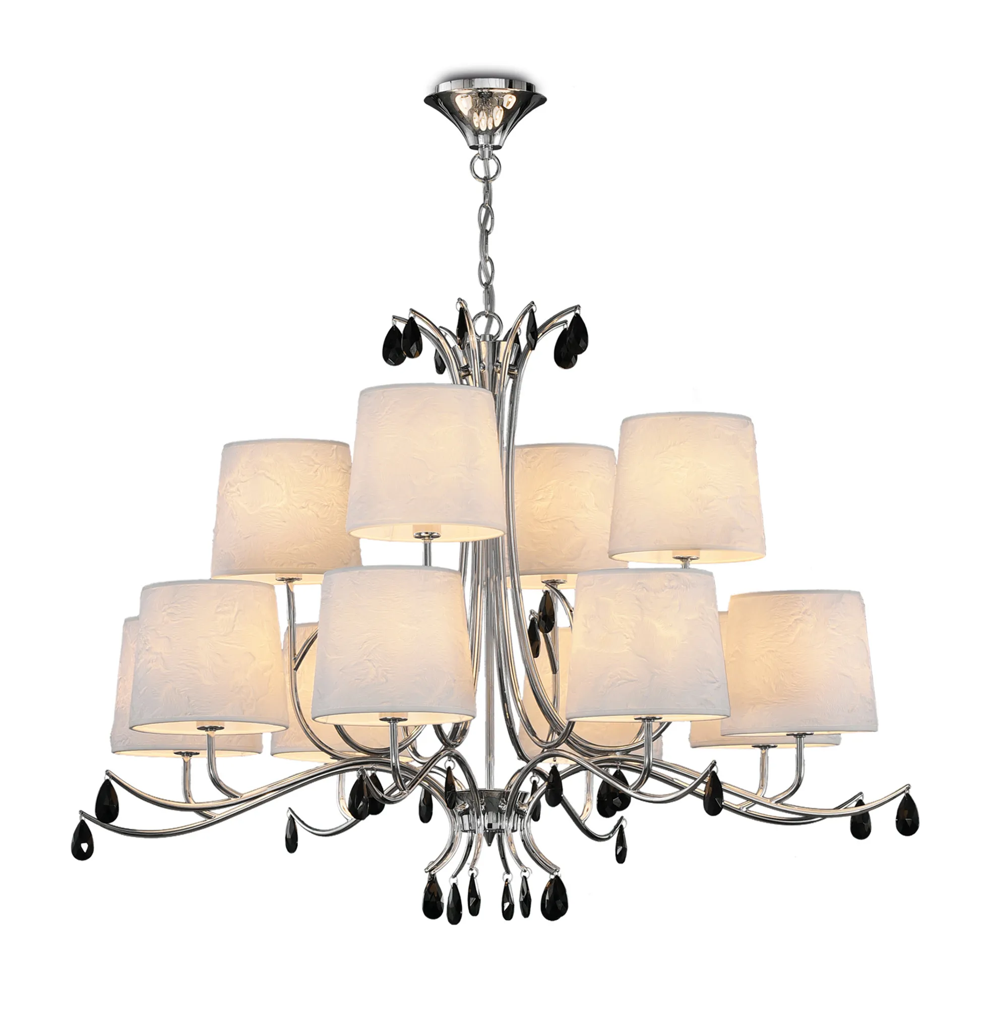 Andrea Polished Chrome Ceiling Lights Mantra Multi Arm Fittings Andrea Polished Chrome Ceiling Lights Mantra Multi Arm Fittings
